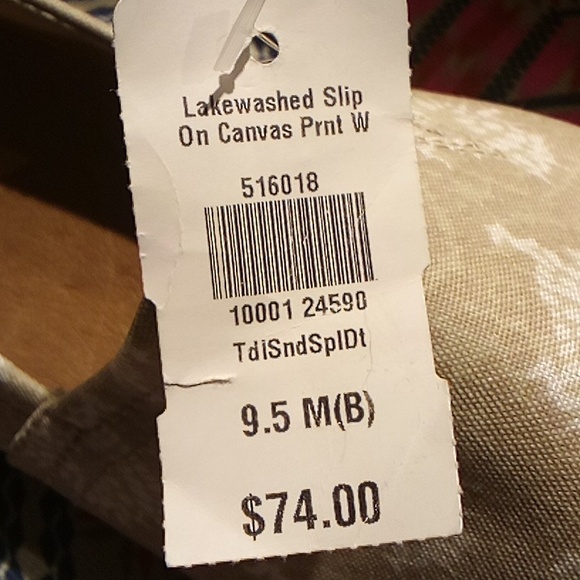 LL Bean Canvas Boat Shoes, ladies size 9.5 - Picture 6 of 13